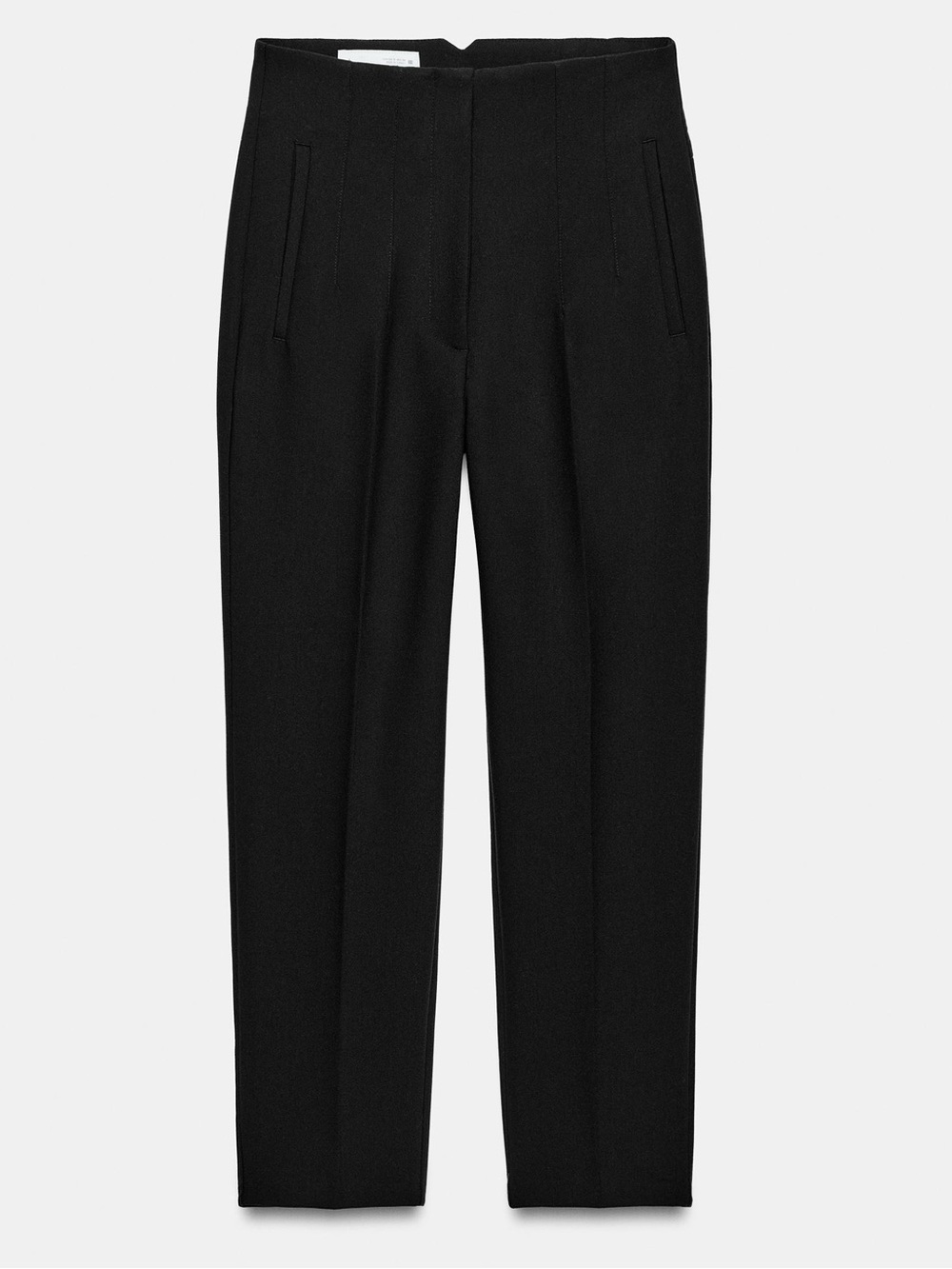Zara Black Straight-Leg Women's Work Pants M